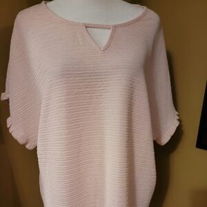 Chic Blush Women's Blouse